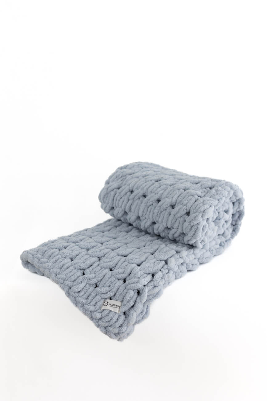 Puffy deka Modro-Sivá - 416